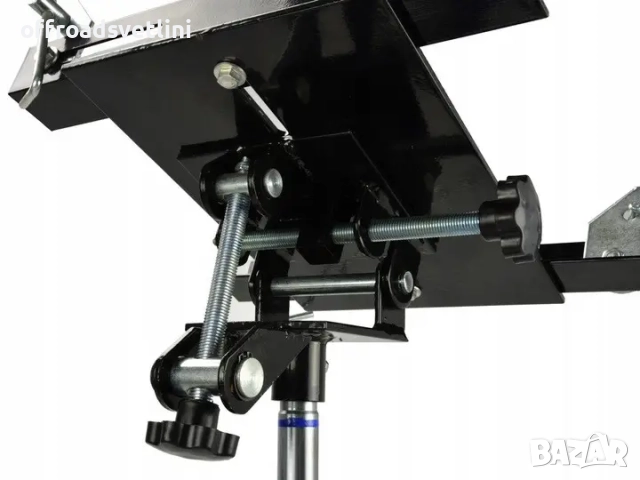 Хидравличен крик за скоростни кутии STAHLMAYER 500 кг с двойна помпа, снимка 4 - Други инструменти - 52471928