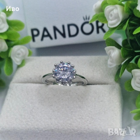 Silver Solitaire Ring 💎 – дамски пръстен | медицинска стомана