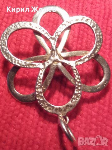 СРЕБЪРНО ЦВЕТЕ КРАСИВ МЕДАЛЬОН 19445, снимка 8 - Колиета, медальони, синджири - 31594587