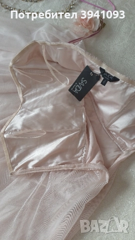 Рокля Шампанско Елегантна / Коктейлна / Ежедневна Корсет Нова , снимка 5 - Рокли - 51613183