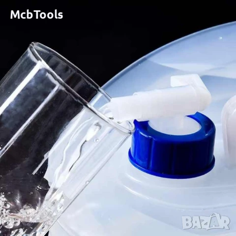 Туба за вода сгъваема - 5 и 10 литра, снимка 3 - Други инструменти - 50706593