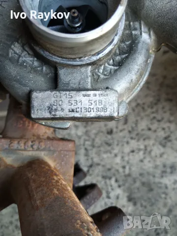 Турбо 90531518 Garrett за Опел Астра Г Зафира 2,0 101кс Astra G Zafira 2,0 dti , снимка 4 - Части - 49831854