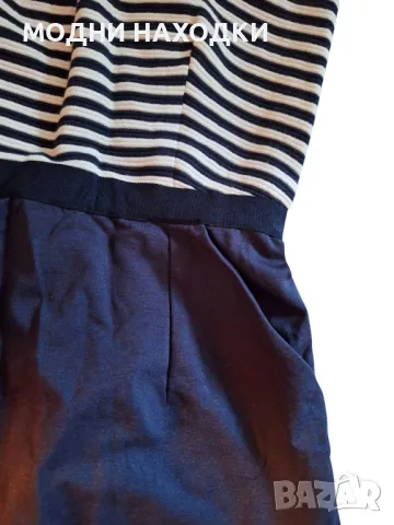 Памучна синя рокля, снимка 6 - Рокли - 49351288