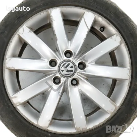Алуминиеви джанти 5x112 с гуми R17 Volkswagen Golf VI 2008-2016 ID: 144998, снимка 5 - Гуми и джанти - 49644113