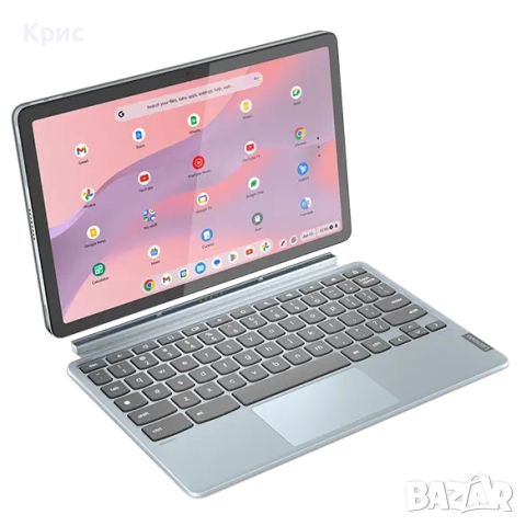 Таблет-лаптоп Lenovo Chromebook duet 11 инча, снимка 4 - Таблети - 52605544