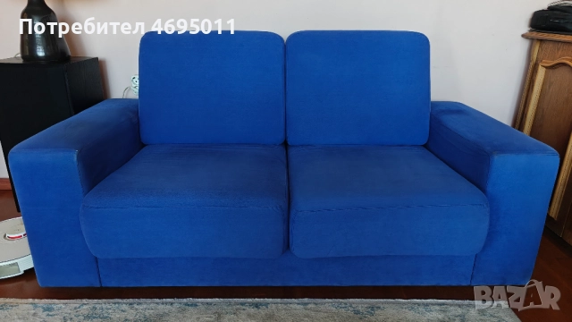 Комплект двойка и тройка сини дивани