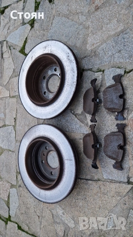 Задни дискове, предни накладки бмв х3 е83 bmw x3, снимка 4 - Части - 53802544