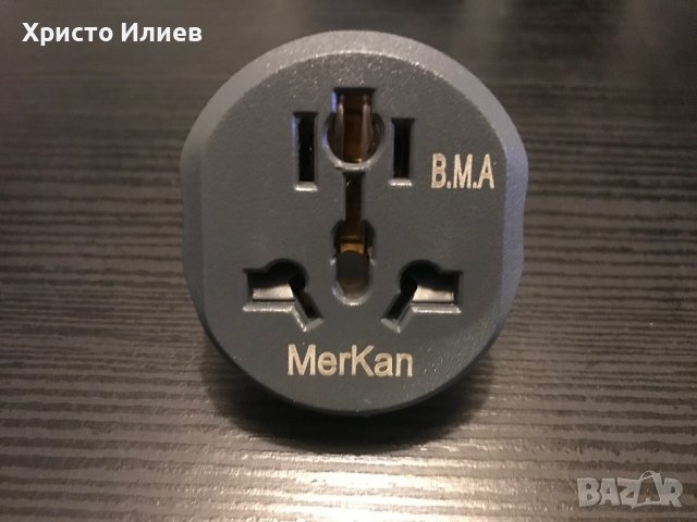 Преходник Адаптер Адаптор Английски за Контакт UK/BG Лукс 5бр.комплект, снимка 5 - Друга електроника - 39383820