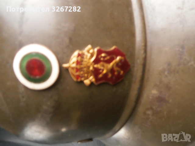 Каска,Шлем,Царство България,Противовъздушен, снимка 10 - Антикварни и старинни предмети - 53614904