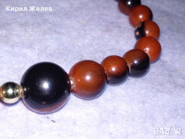 СТАР РЕТРО АРТ ДЕКО СТИЛ ГЕРДАН ЦВЕТЕН ЧЕШКИ КРИСТАЛ и ЗЛАТИСТИ МЪНИСТА 38857, снимка 16 - Антикварни и старинни предмети - 41861523