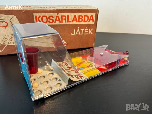 Соц Полска Игра Играчка Флипер Kosárlabda Játék, снимка 2 - Колекции - 52034016