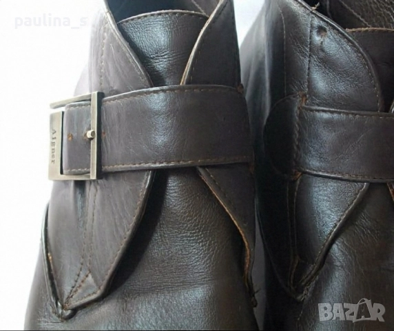 Два броя / Дамски боти "Hush Puppies” и "Etienne Aigner" Brazil / естествен велур и кожа , снимка 9 - Дамски боти - 15583272