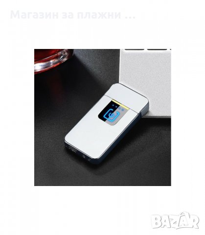 Електрическа USB запалка със сензорен бутон - код 731, снимка 4 - Запалки - 34228231