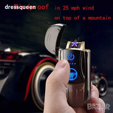 P66 Двойна дъгова плазмена запалка – хладен модел кола, снимка 4 - Други стоки за дома - 48878755