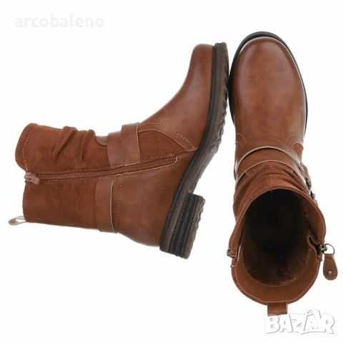 Дамски рокерски боти, 3цвята , снимка 4 - Дамски боти - 51430064