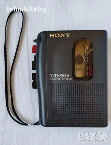⭐⭐⭐ SONY TCM-353V ⭐⭐⭐ Рядък касетен плеър/записвач