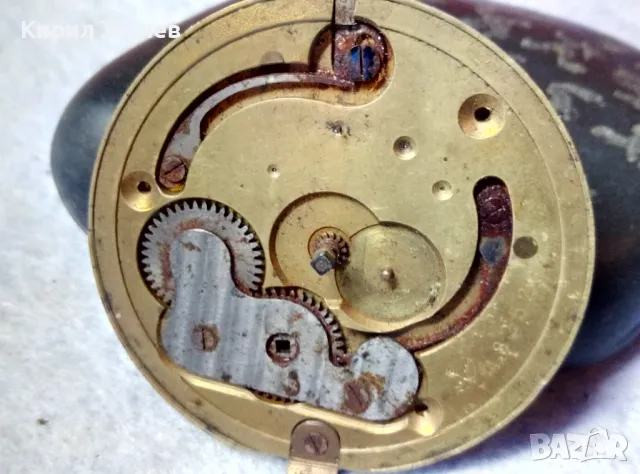 SHEFFIELD J.G. GRAVES МЕХАНИЗЪМ от СТАР РЯДЪК КОЛЕКЦИОНЕРСКИ ДЖОБЕН ЧАСОВНИК АНГЛИЯ 34544, снимка 6 - Антикварни и старинни предмети - 48553666