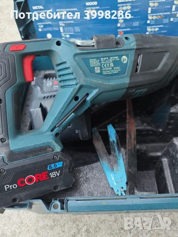 Саблен трион Bosch 18v- 28 Professional , снимка 4 - Други инструменти - 55767366