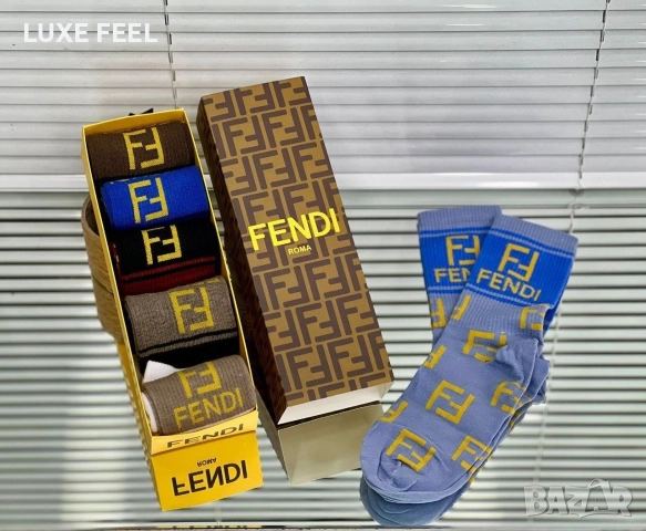 Мъжки Чорапи -6бр Кутия ⚜️ Nike Jordan Burberry , снимка 3 - Мъжки чорапи - 52969692