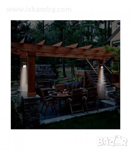 СОЛАРНА LED ЛАМПА С PIR ДАТЧИК - код 1582, снимка 9 - Соларни лампи - 33993163