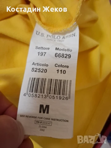 Мъжка оригинална блузка. U.S. POLO ASSN , снимка 5 - Тениски - 51032663