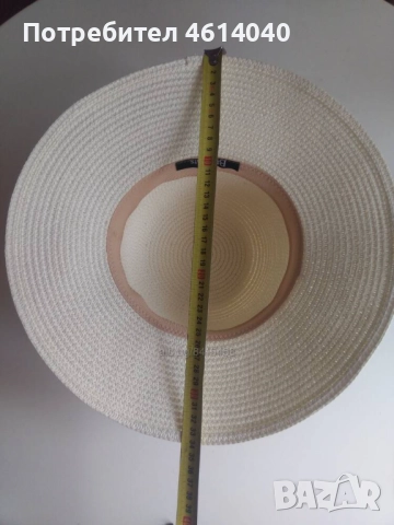 Шапка дамска лятна размер 54 см, снимка 4 - Шапки - 52515087