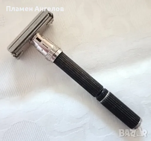 Рядък модел самобръсначка Gillette Super Adjuatable "Black Beaty" 1974 г. 