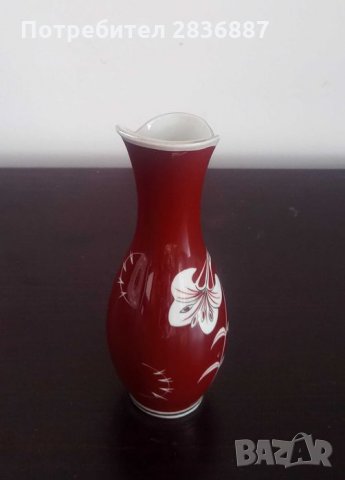 Стара  вазичка от баварски порцелан, снимка 4 - Статуетки - 35731440