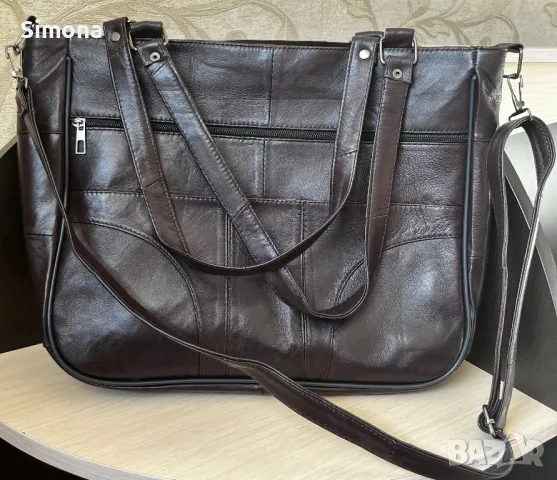 Дамска чанта от естествена кожа 