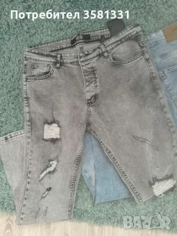 Нови Мъжки Дънки, снимка 5 - Дънки - 47919019