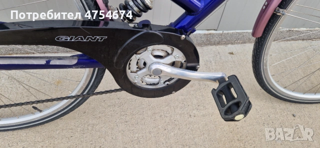 Алуминиев велосипед Giant колело 28", снимка 3 - Велосипеди - 53763020