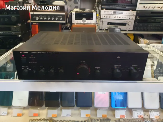 Усилвател ROTEL RA-985BX В отлично техническо и визуално състояние., снимка 2 - Ресийвъри, усилватели, смесителни пултове - 47789226