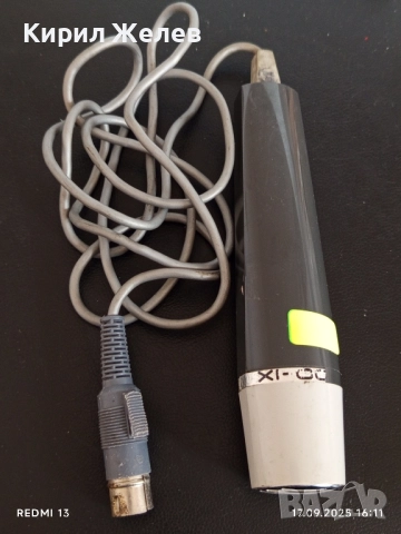 Винтидж Полски динамичен микрофон TONSIL рядък за КОЛЕКЦИЯ ДЕКОРАЦИЯ 50537