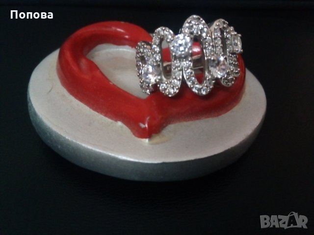 'Bvlgari 'сребърен  уникален пръстен, снимка 11 - Пръстени - 23339994