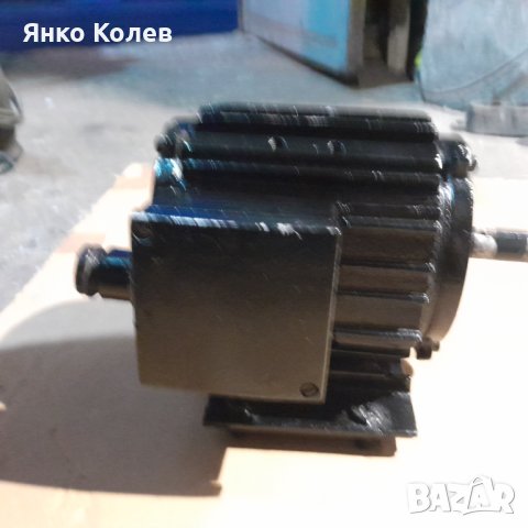 Трифазен елдвигател 380w /1450об./мин. приспособен за колонна бормашина Райдер с колона ф72мм., снимка 4 - Електродвигатели - 40523242