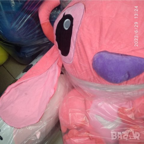 Розов ,Лилав или Син Стич, 100см., снимка 3 - Плюшени играчки - 41394862