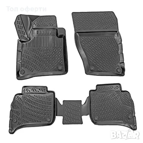 Гумени стелки RizLine съвместими с Volkswagen Touareg 2010-2018