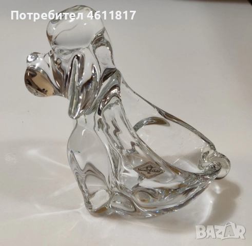 Кристална фигура Куче