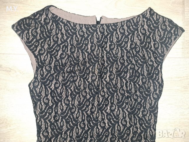 Маркова елегантна рокля дантела С, снимка 2 - Рокли - 20499556