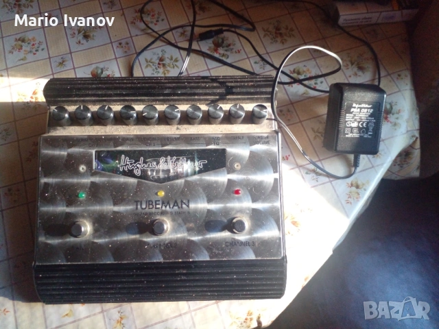 Продавам  Hughes & Kettner Tubeman 2 -  лампов преамп с изход за усилвател и отделен изход за миксер, снимка 2 - Китари - 53691746