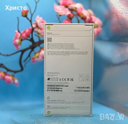 НОВ!!! Apple iPhone Air, 256GB, 5G, Sky Blue + подарък оригинален адаптер Apple, снимка 5 - Apple iPhone - 53204788