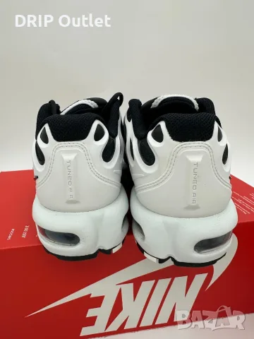!ПРОМО! Nike Air Max Plus Drift | White/Black | + КУТИЯ, снимка 4 - Маратонки - 56216134