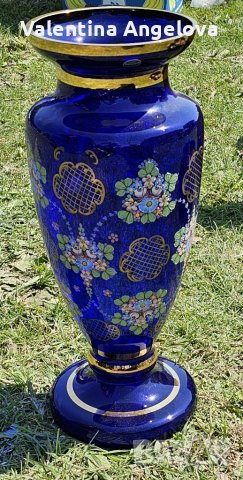 Bohemia ваза, снимка 6 - Други ценни предмети - 41097775