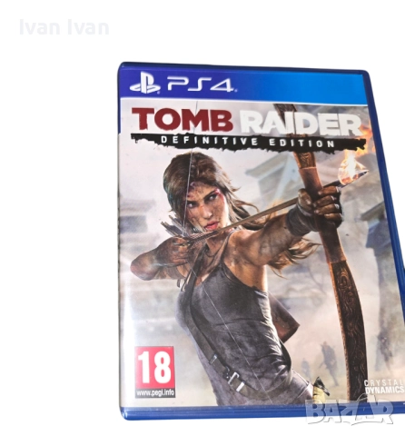 Игра за PS4 tomb raider 