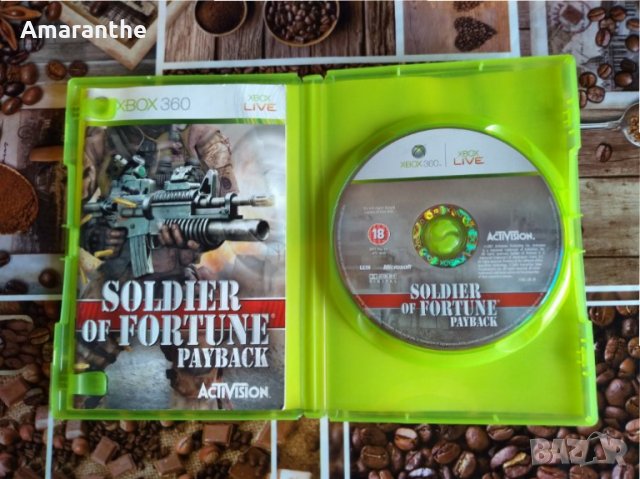 Soldier of Fortune:Payback/Xbox 360, снимка 3 - Игри за Xbox - 35663638