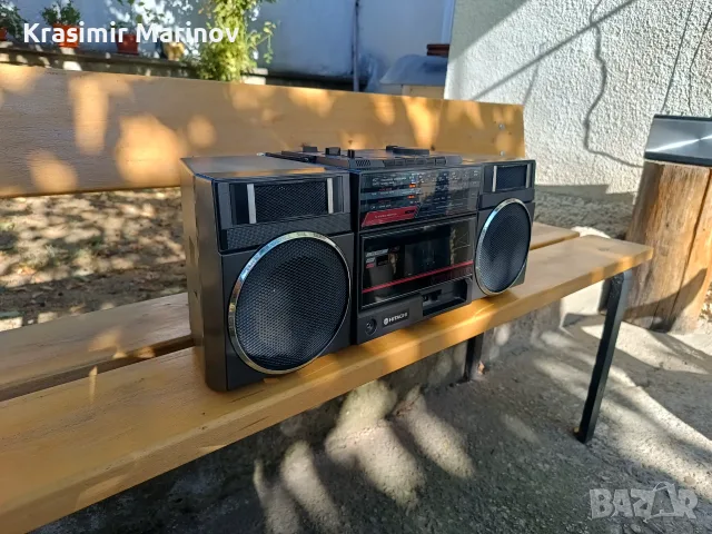 Hitachi TRK 940е Радиокасетофон Обслужен, снимка 3 - Радиокасетофони, транзистори - 55978632