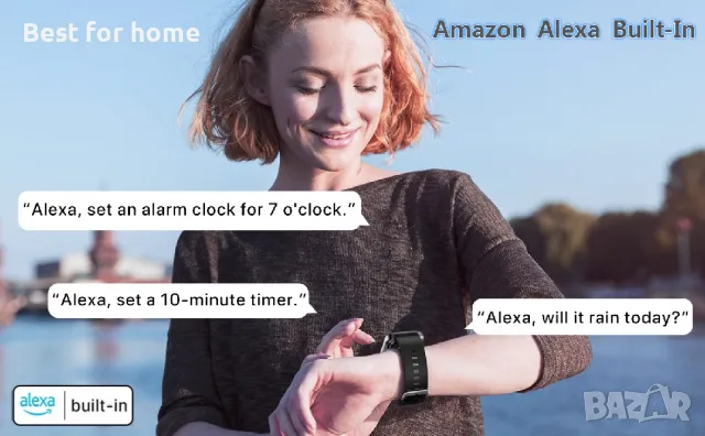 UMIDIGI UFit Pro(44 мм) Смарт часовник- фитнес тракер, снимка 13 - Смарт гривни - 48371865