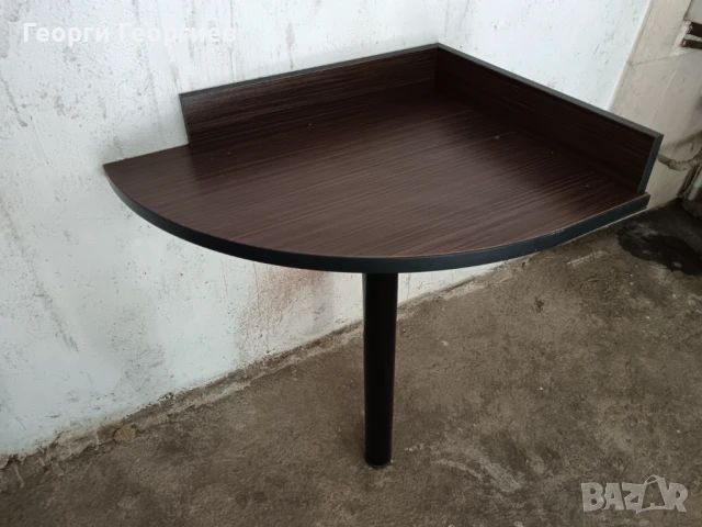 Помощна маса от ПДЧ, цвят венге, снимка 3 - Маси - 50755535