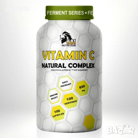 681 NUTRITION VITAMIN C NATURAL COMPLEX 100 caps 