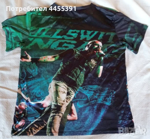 Тениска групи Killswich Engage, снимка 2 - Тениски - 51132768